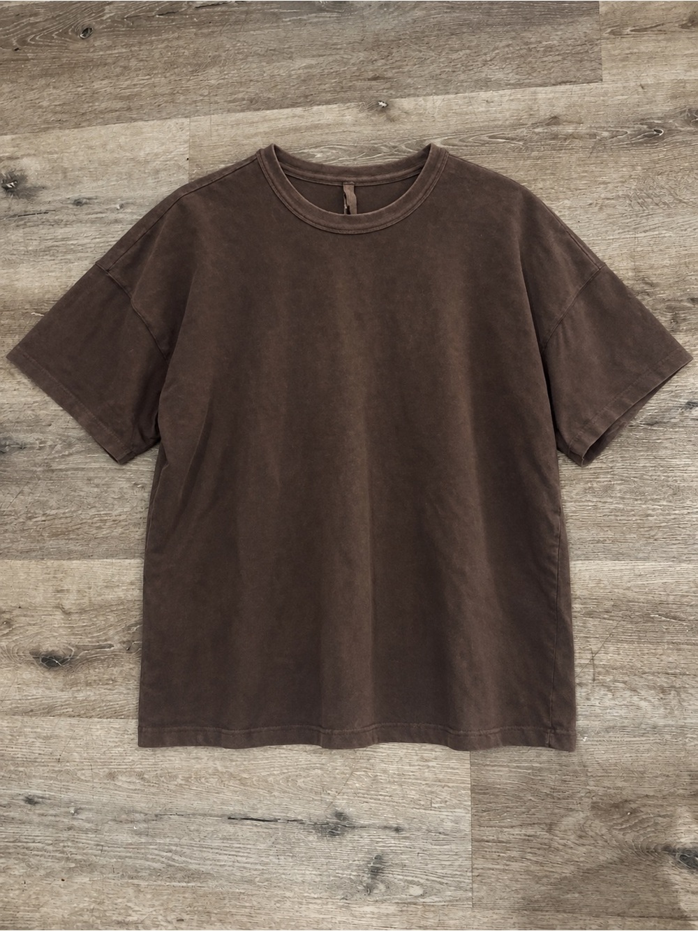 SKIMS Men’s Jersey Lounge Oversized TShirt Brown Size M